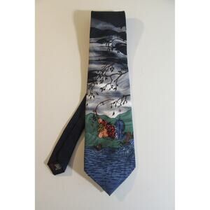 Balancine Hot Cakes Funny Novelty Casting Fishing Tie Gary Patterson